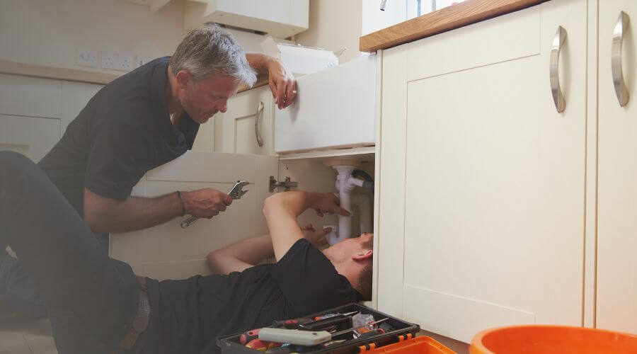 Professional burst pipe repair services in Braman, OK